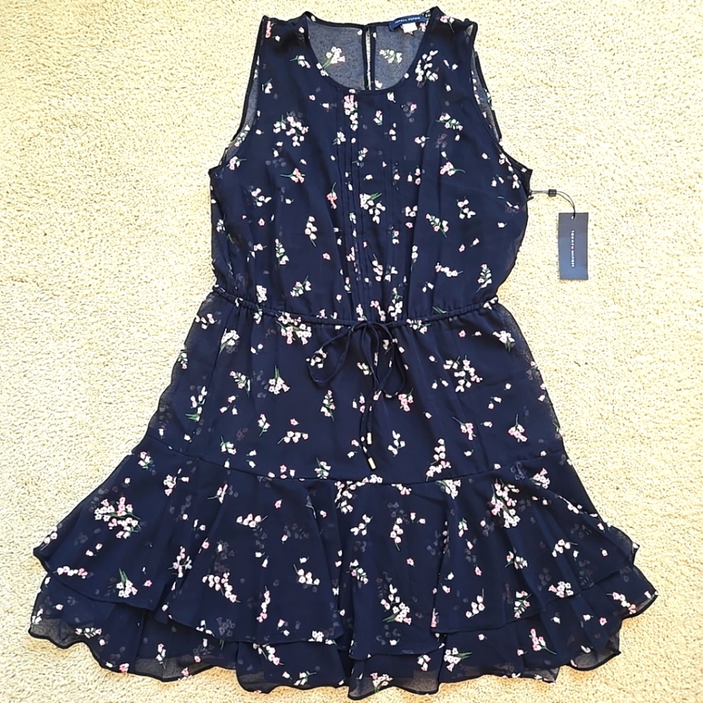 Tommy Hilfiger Navy Floral Dress